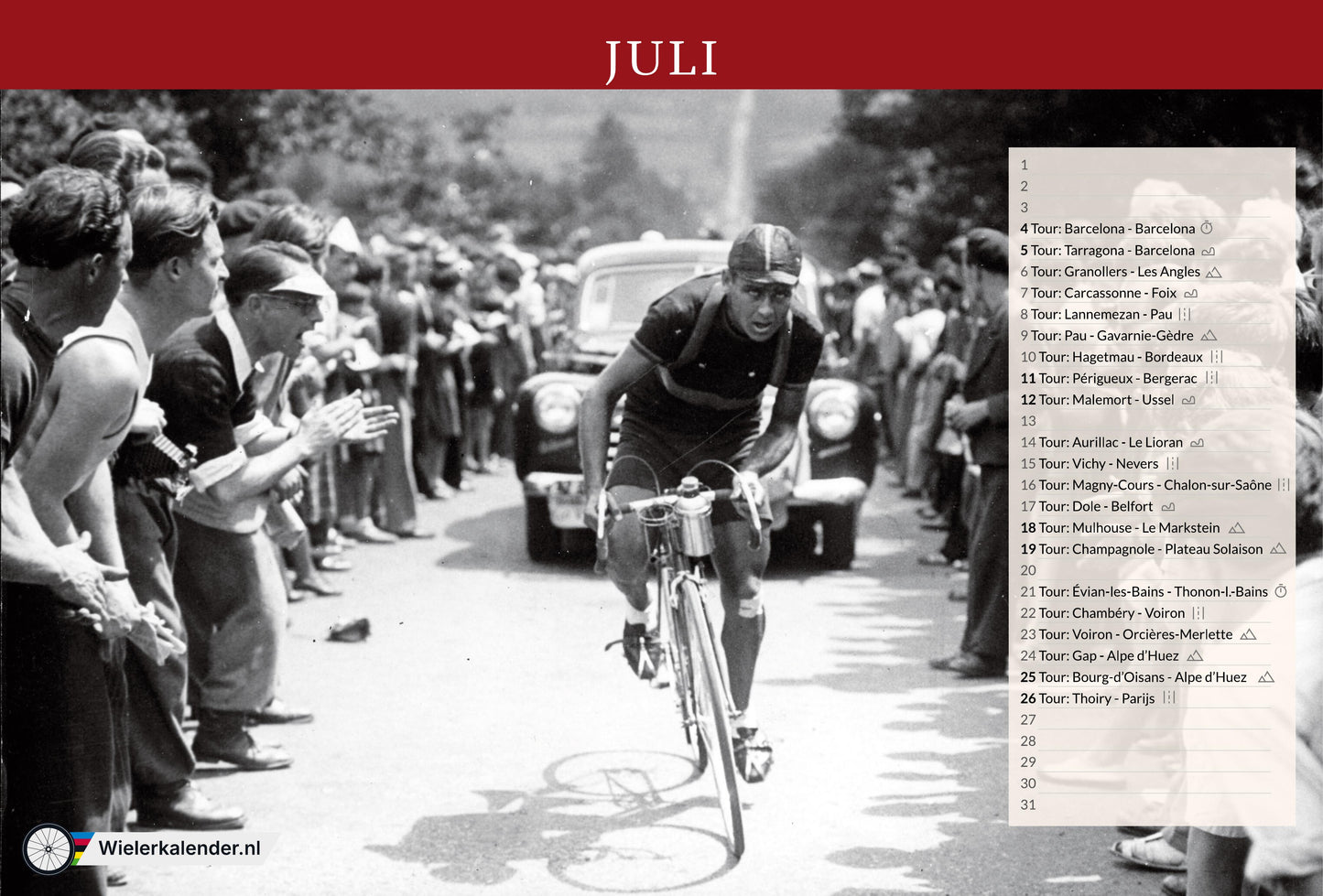 Wielerkalender 2026
