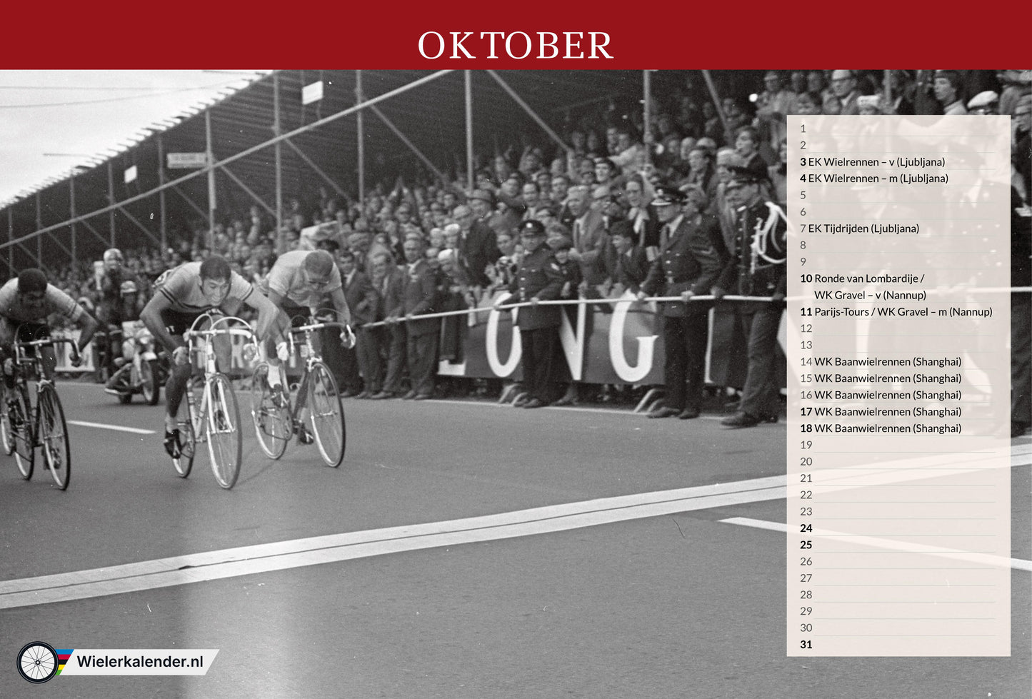 Wielerkalender 2026